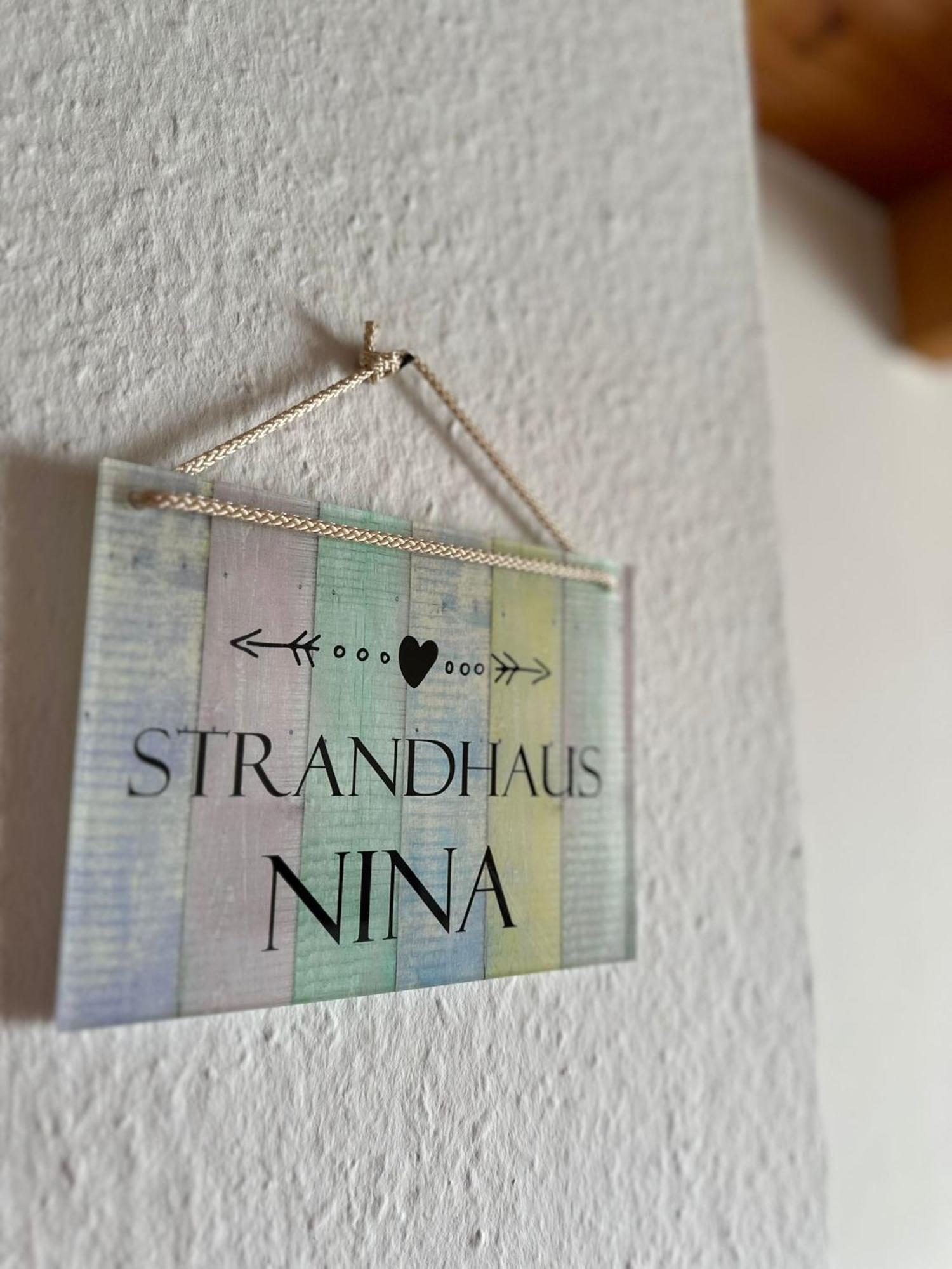 Strandhaus Nina - Ferienhaus Hooksiel Eksteriør bilde