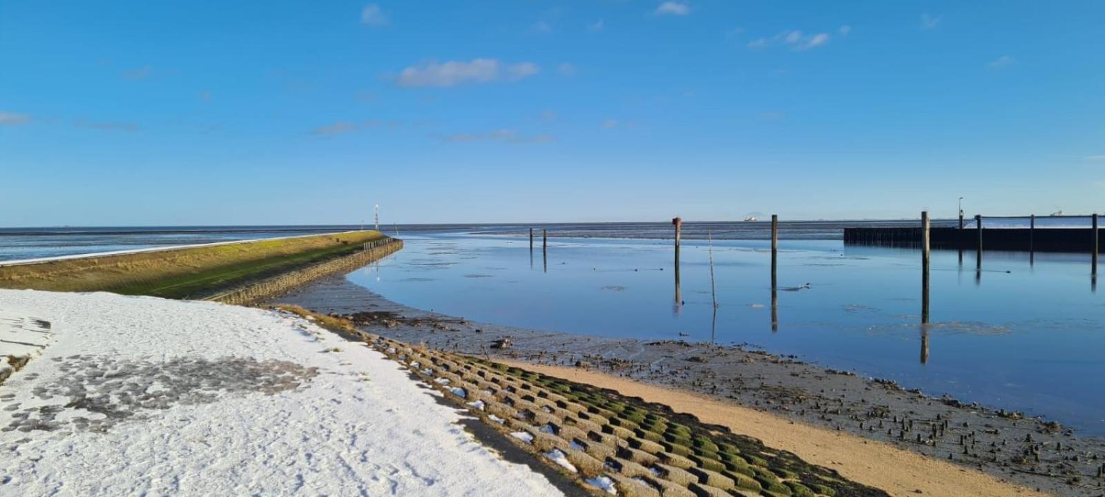 Strandhaus Nina - Ferienhaus Hooksiel Eksteriør bilde